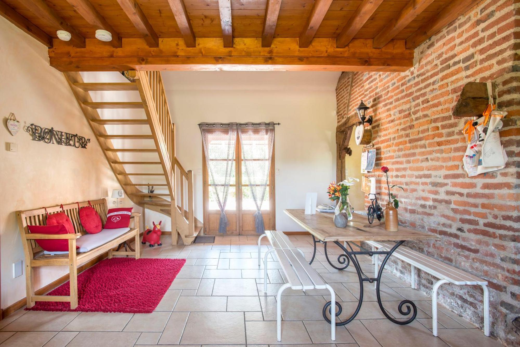 La Maison Du Bonheur Saint-Martin-en-Bresse Luaran gambar